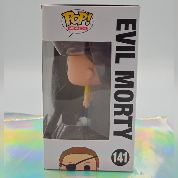 Funko POP! Rick and Morty Evil Morty #141 Vinyl Figure - Picture 3 of 6